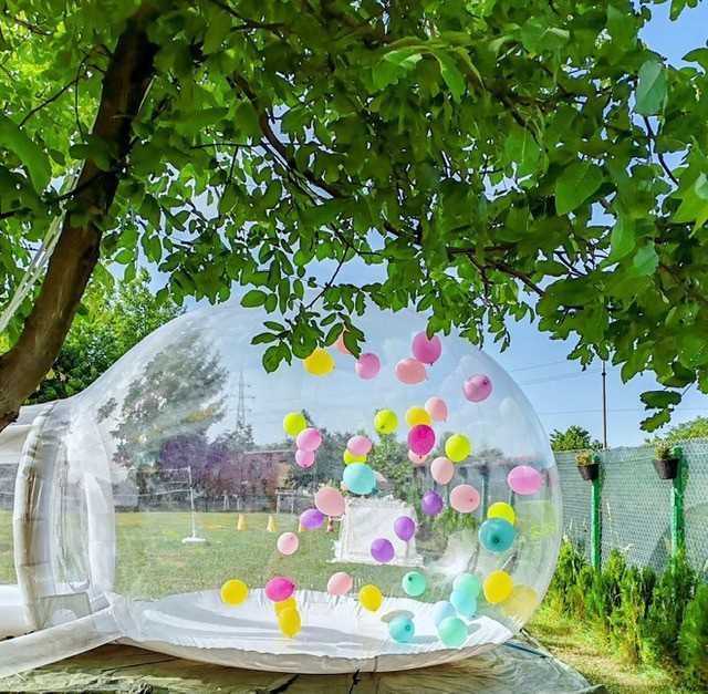 Bubble House transparent diametru 4m RAR!