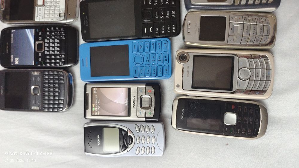 Продавам лот телефони Nokia