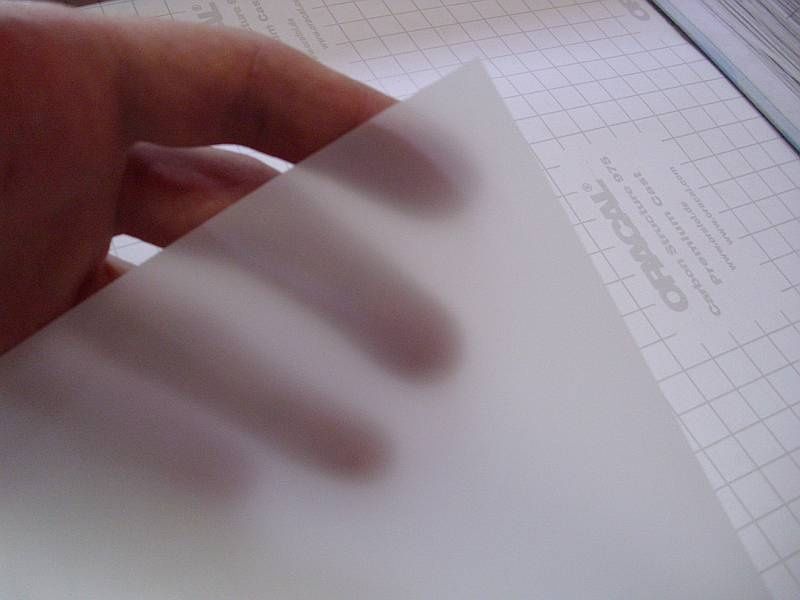 Folii de sablare MATA - pentru geamuri