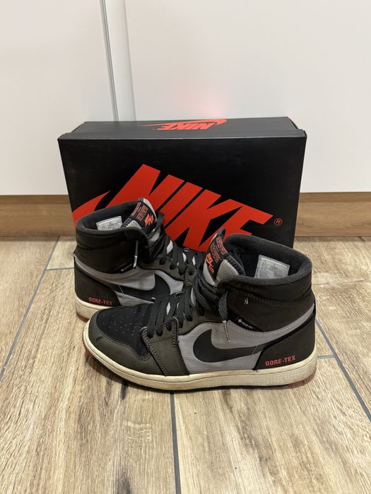 Jordan 1 Gore-Tex Grey and Black