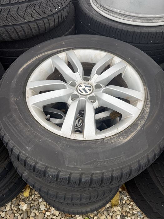 Jante aliaj r16 vw tiguan cu anvelope iarna