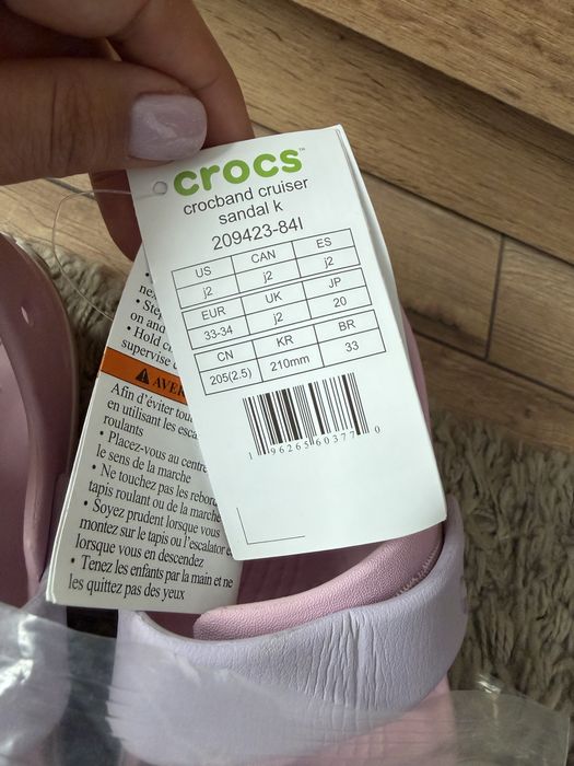 Сандали Crocs размер  33-34