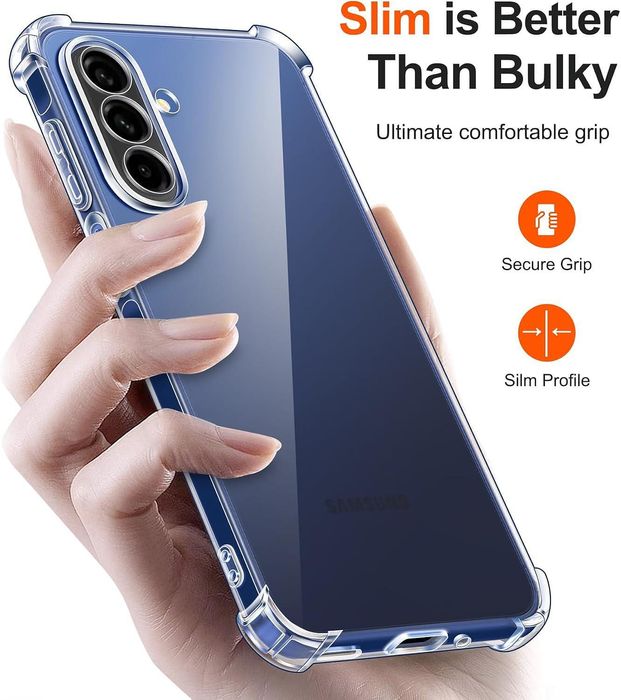 Прозрачен Силиконов Удароустойчив Кейс за Samsung Galaxy A17