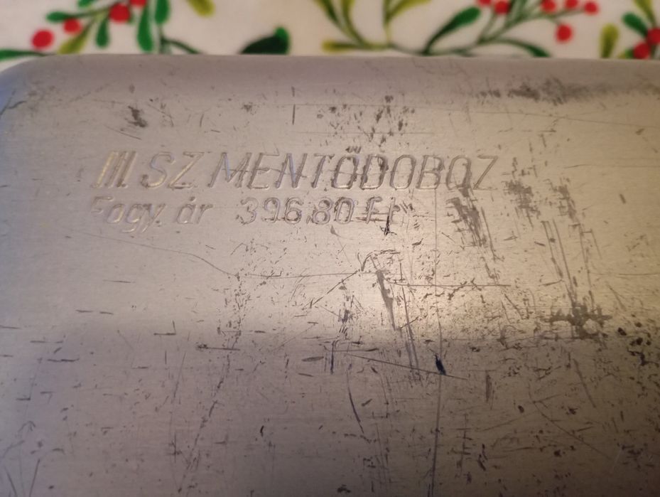 Cutie aluminiu ambulanță anii '80