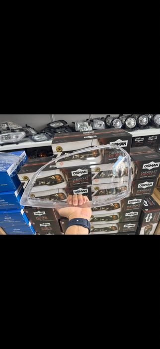 Стекло фары для а/м шевролет