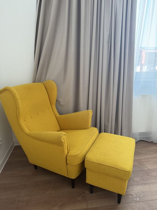 Fotoliu ikea + taburet