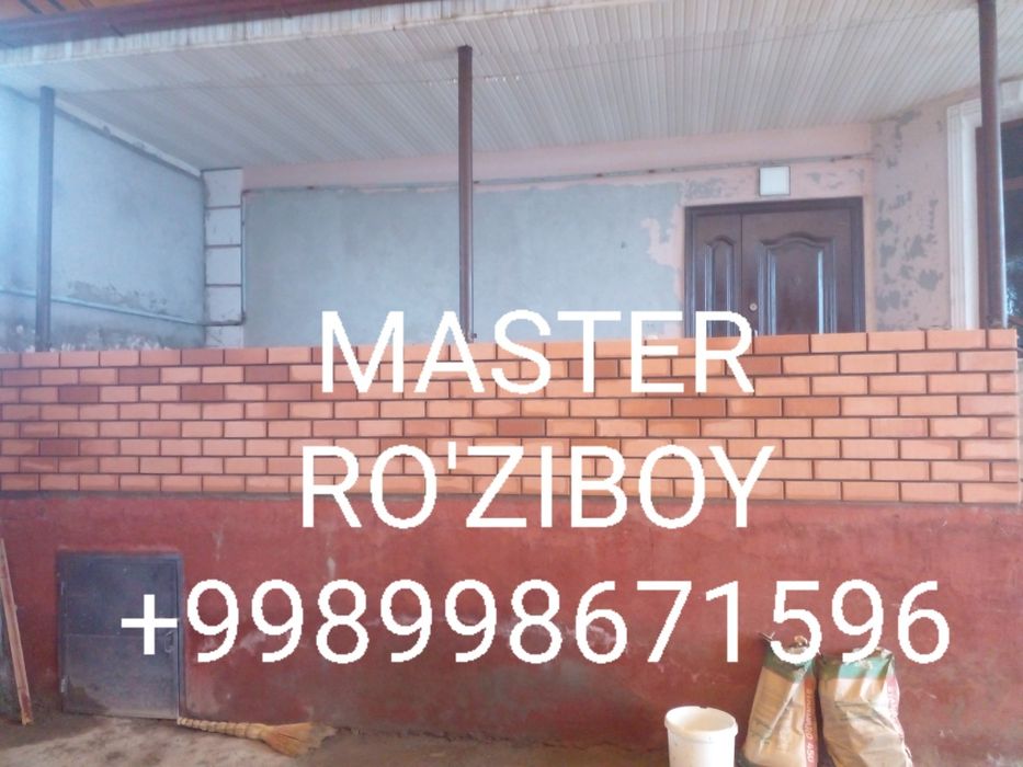 Balkonga sifatli ģisht teramiz 100 %garantiya