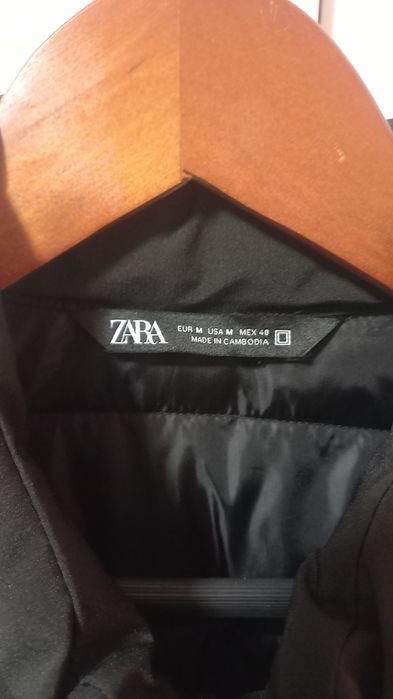Ватирано яке  ZARA с висока яка