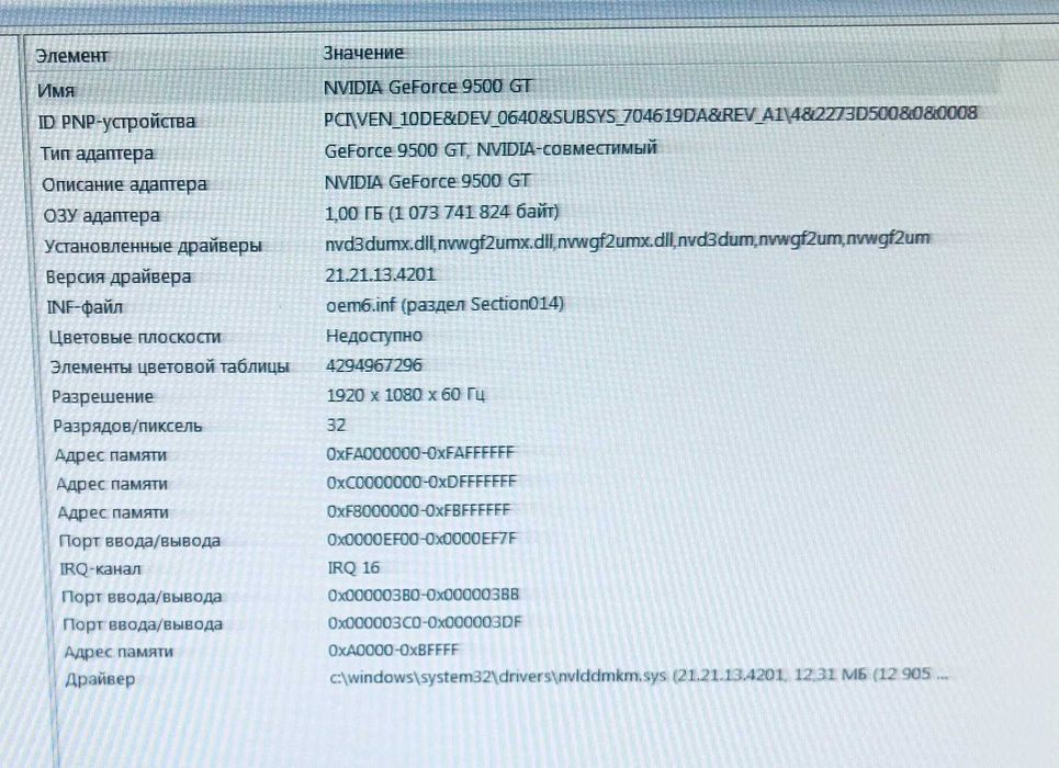 Системный блок (Windows 7)