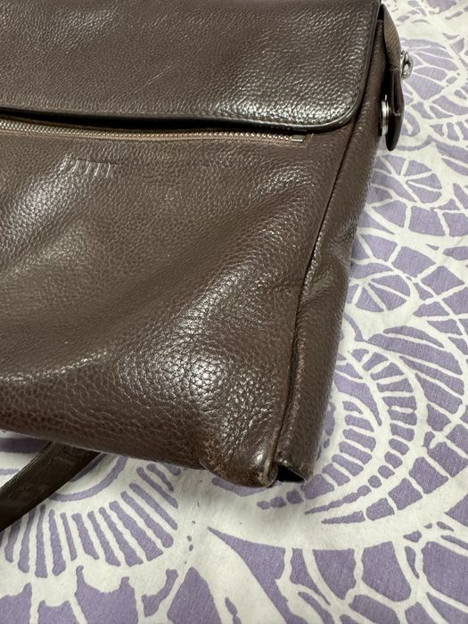 Чанта кафява за през рамо, естествена кожа, petek/петек/