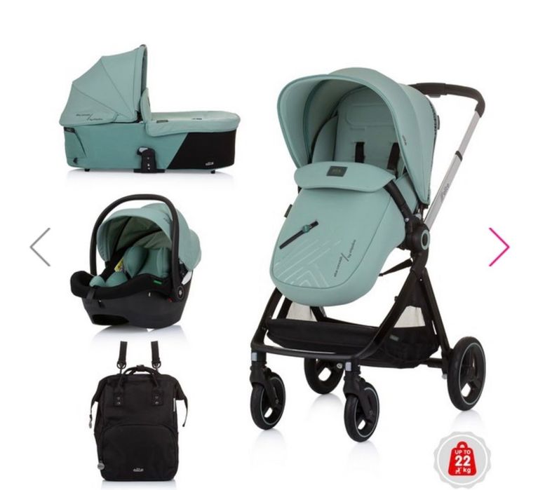 Бебешка количка Chipolino Elite 3в1