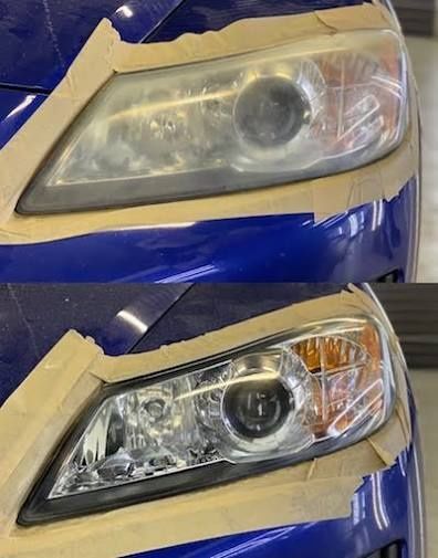 Полировка фар -- востоновление