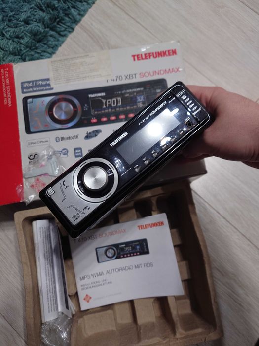 Radio Auto Telefunken T470 XBT Soundmax - 4x100W, Bluetooth, SD/USB