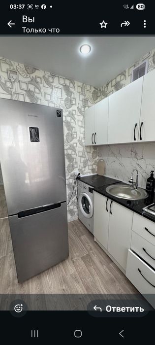 2 комнатная посуточно в Рудном