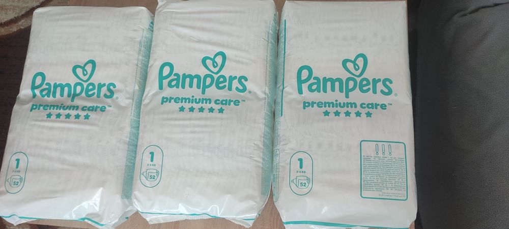 Pampers bebeluși 232 buc