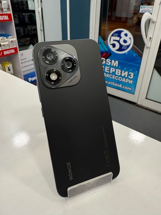 Като нов Honor 400 Lite 5G 256 GB/8 GB Black + гаранция към Йеттел