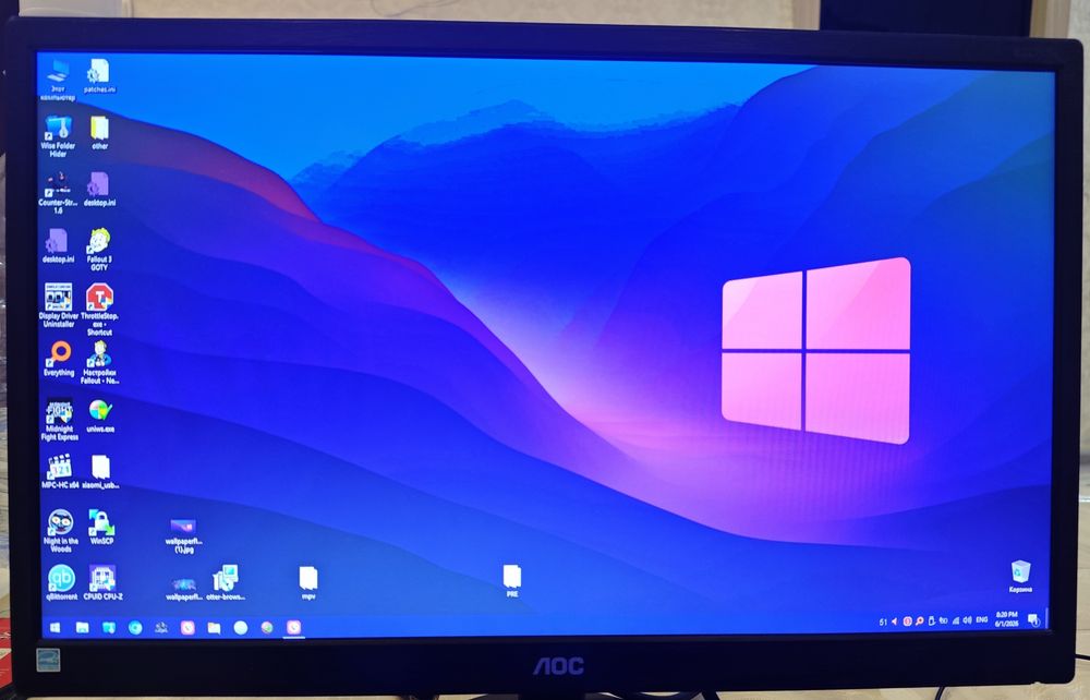 AOC FHD 22 дюйм в идеальном состоянии