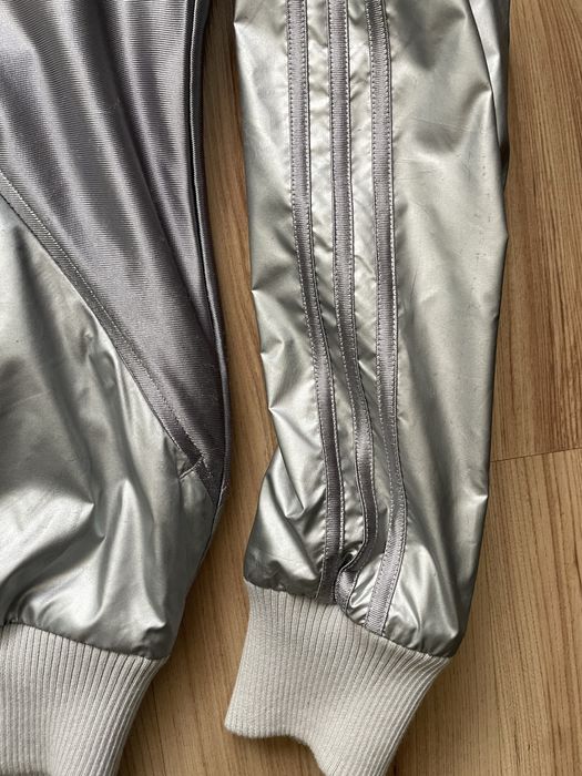 Adidas CG Carlo Gruber Silver Track Shell Jacket Vintage L/мъжки суичър L