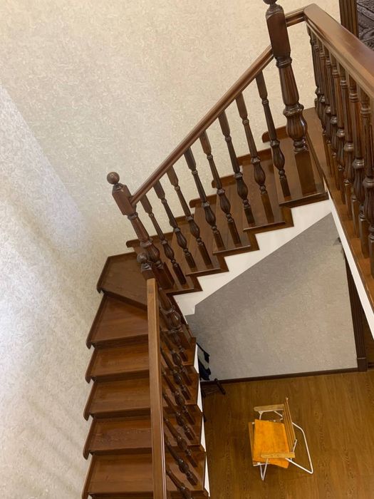 Зина табиий йоғоч ва мдф (ламинат)