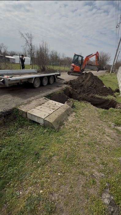 Subtraversare drumuri asfaltate sosele bransament apa curent electric gaz canal etc