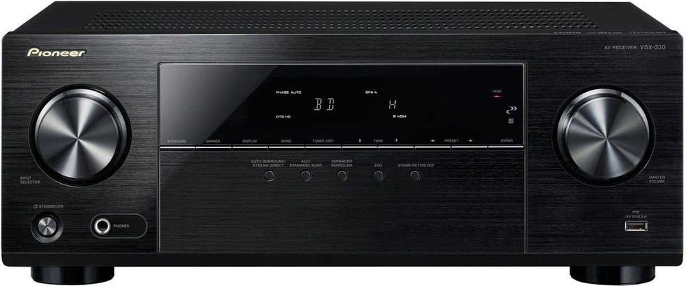 Pioneer 5 x 105 вата 4K UltraHD ресивър, USB, Bluetooth, като нов