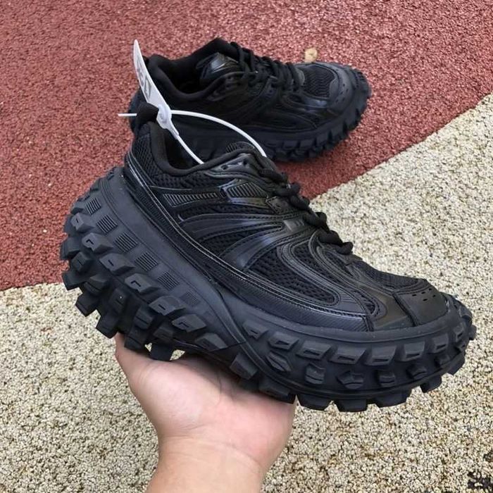 Balenciaga Defender Black Dark Grey/Black
