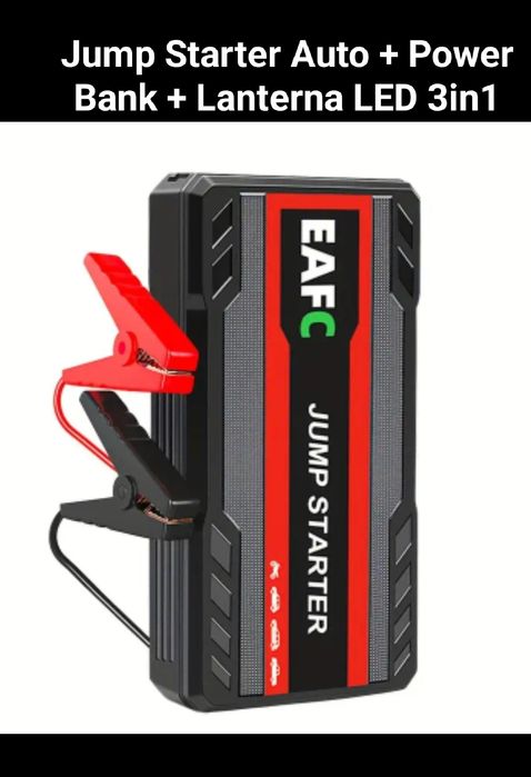 Starter Auto 1200A – pornește rapid motoare până la 5.0L