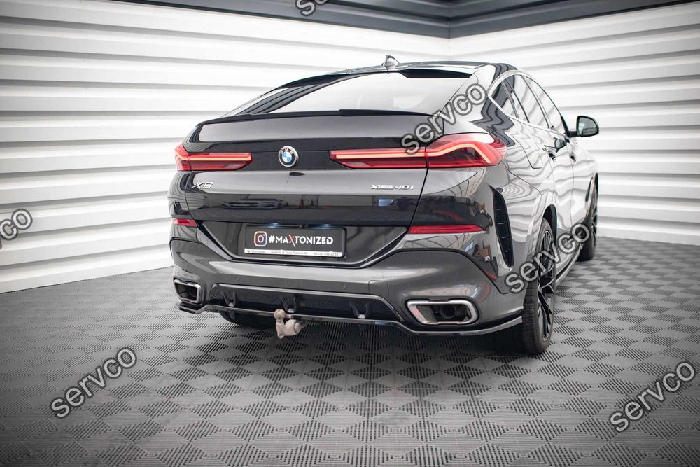 Prelungire bara spate Bmw X6 G06 M-Pachet 2019- v3 - Maxton Design