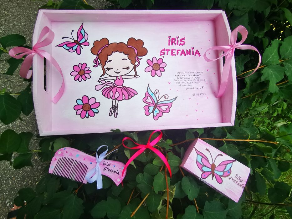 Set taviță moț / set tava turta / tava mot