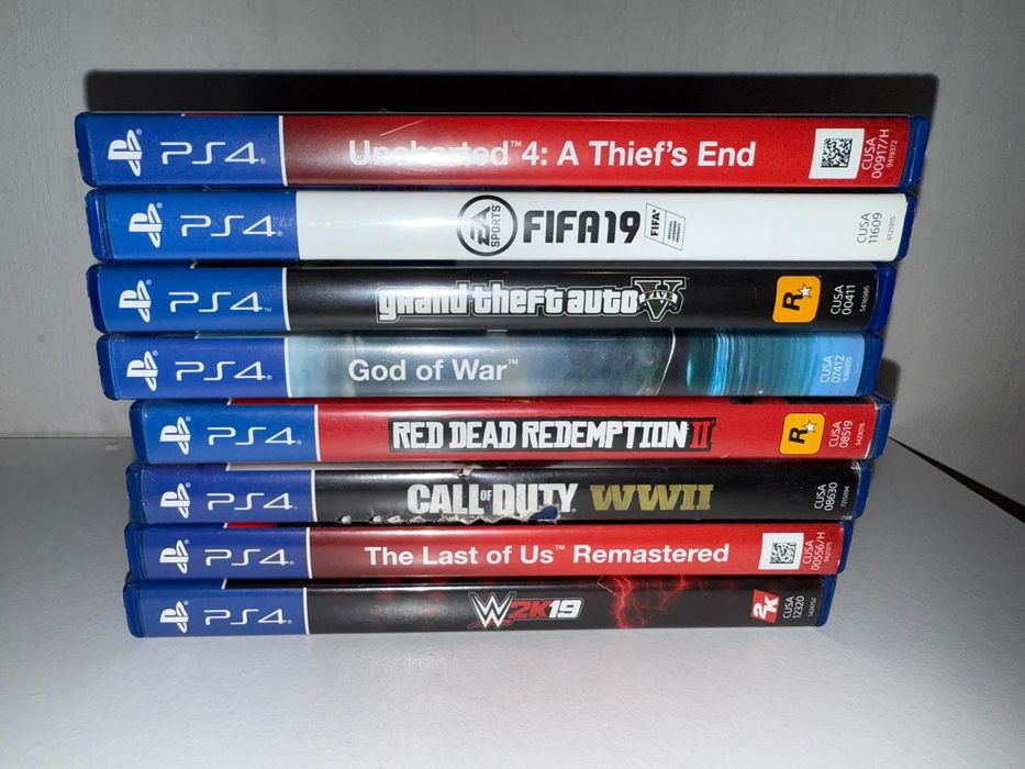 Ps4 500gb slim+ 9 jocuri