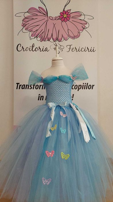 Rochita Printesa Cenusaresa Cindarella Zana Buna serbare carnaval