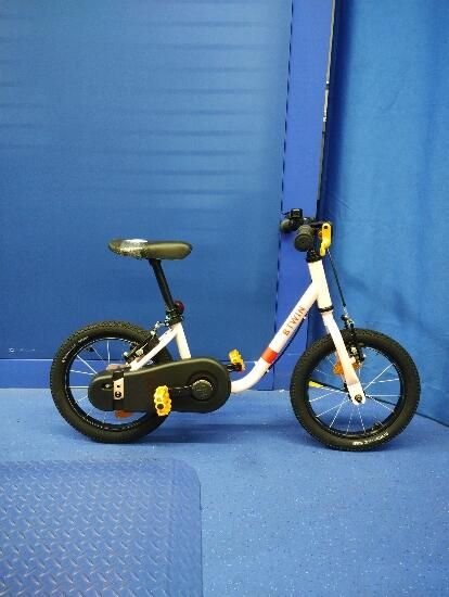 Bicicletă 2 în 1 Discover 500 14" roz copii - (SecondHand) Decathlon