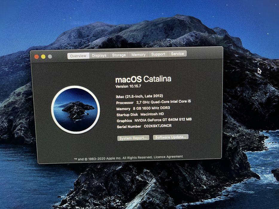 All in one Imac 21.5 inch(i5,placa video dedicata,fusion drive)