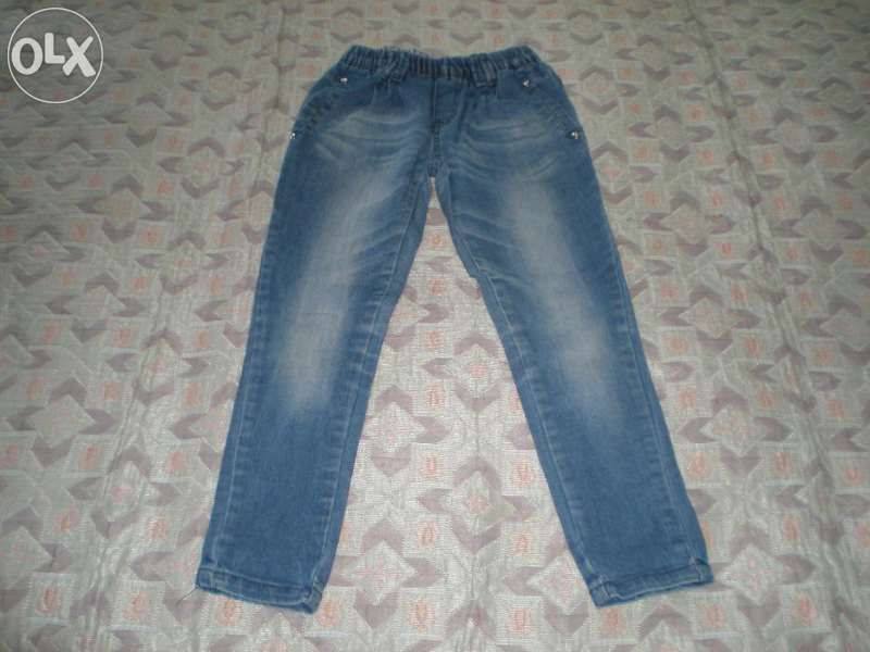 Детски дънки за момиче