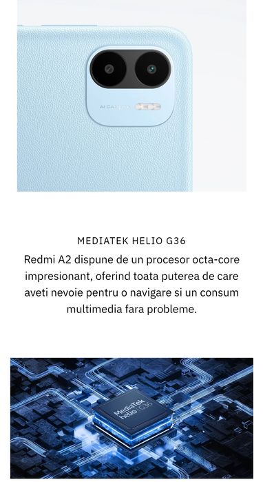 Telefon nou Xiaomi Redmi 2A