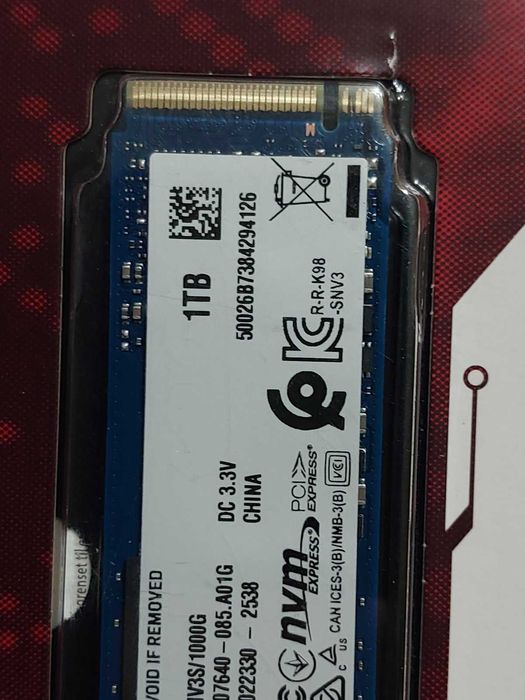 1TB M.2 NVMe Kingston NV3 (Нов с гаранция)