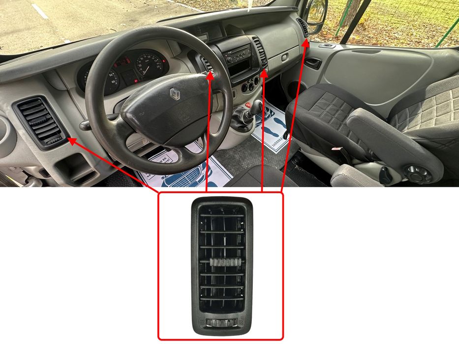 Въздуховод за Opel Vivaro A (2001-2014)