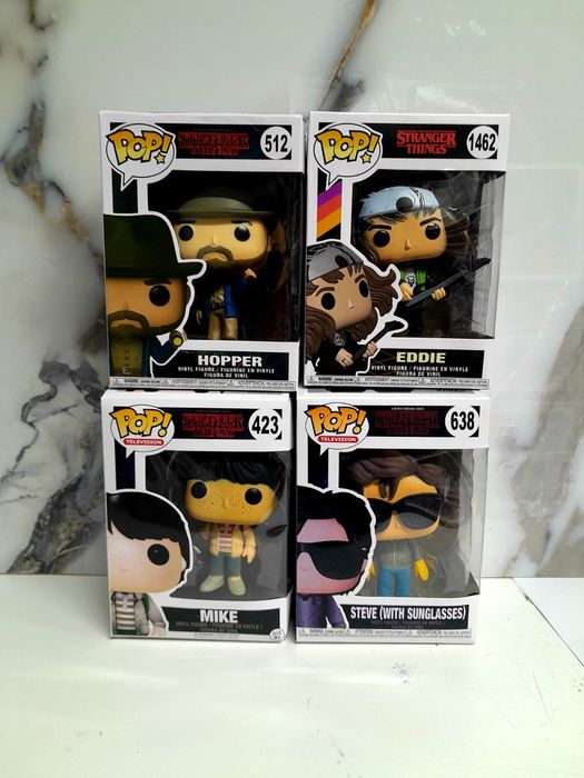 Фанко поп фигуры ОСД, очень странные дела