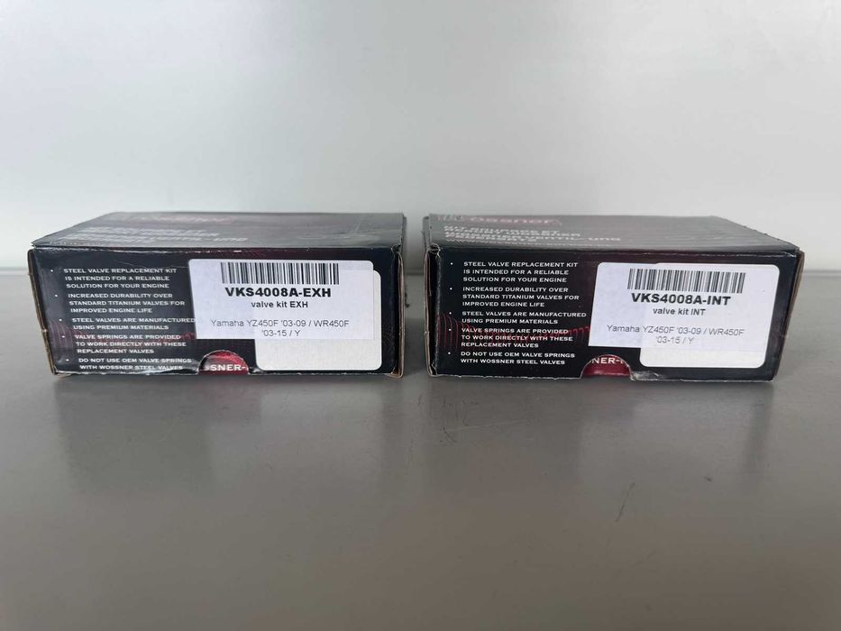 Wossner клапани с пружини Yamaha YZ450F 2003 -2009   WR450F 2003 -2015