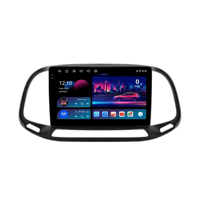 Navigatie Android Dedicata Fiat Doblo (2015-2019),9Inch,Bluetooth,Wifi