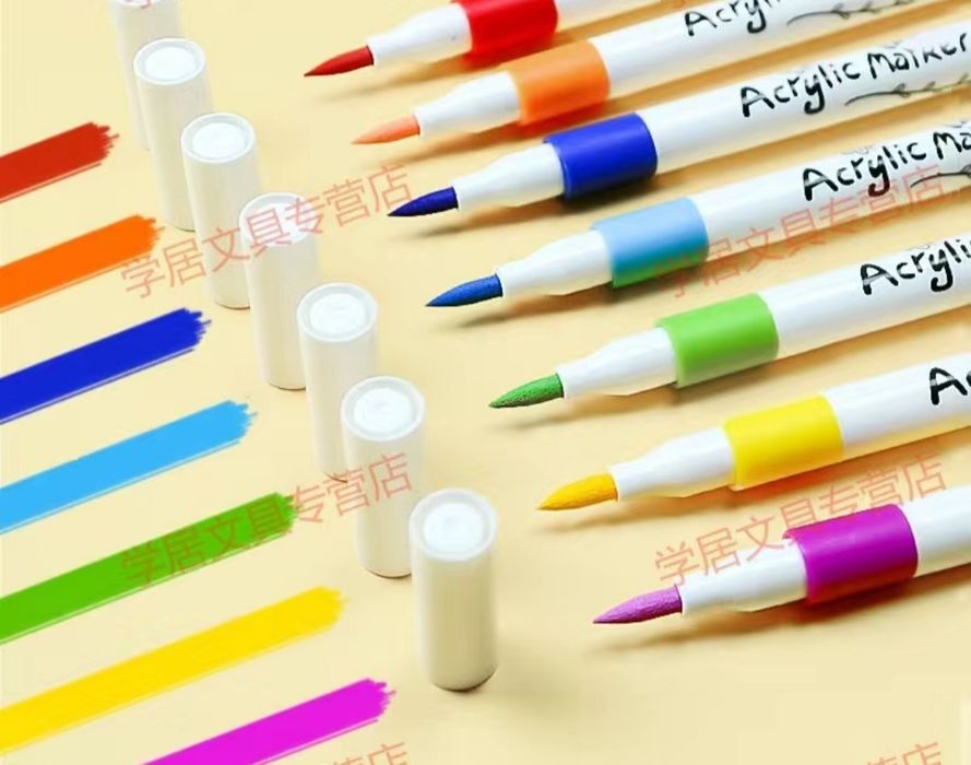 Акриловые маркеры (фломастеры)