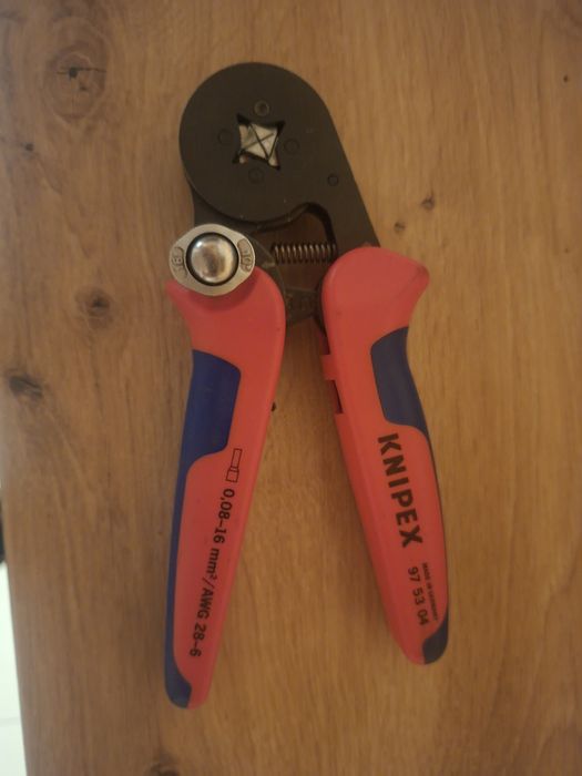 Cleste sertizat  si cleste papuci knipex