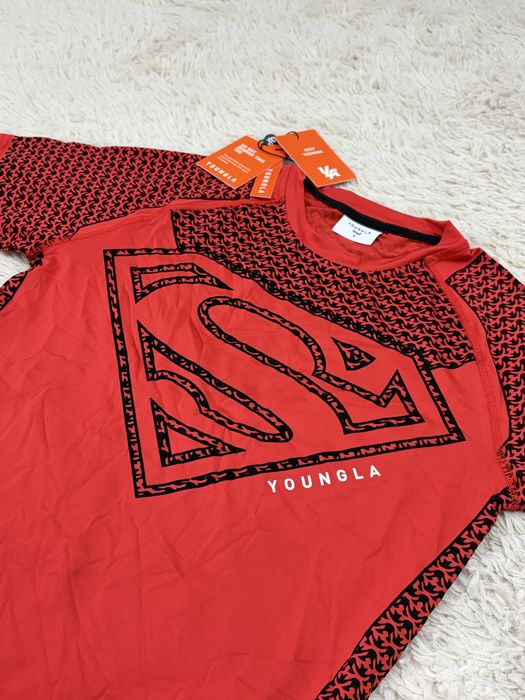 Tricou YoungLA Superman – Roșu