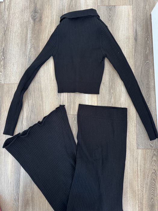 Alice Evis черен сет - блузка и пола Kaya