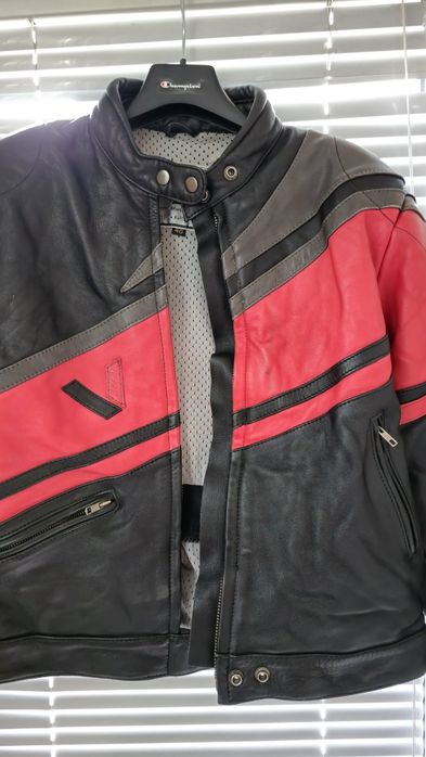 Винтидж кожено мото яке Vanucci moto