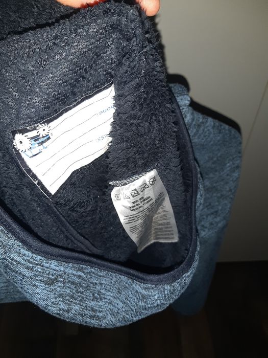 Hanorac toamnă  captușit cu blăniță  mărimea 122  nou