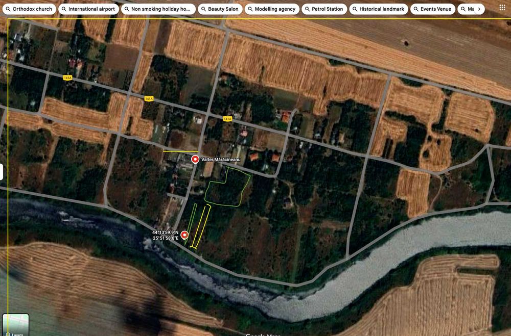 Teren 5720 mp Intravilan Valter Mărăcineanu - Iesire la Lac,