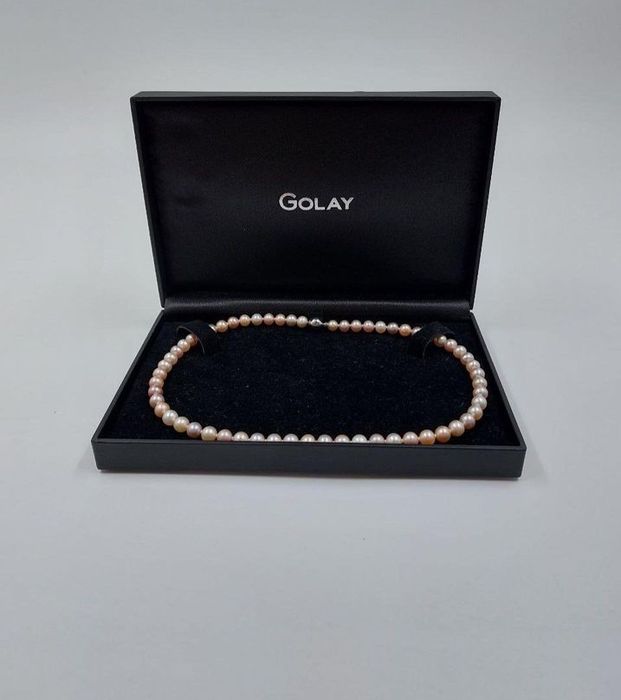 Ожерелье из натурального жемчуга "GOLAY"