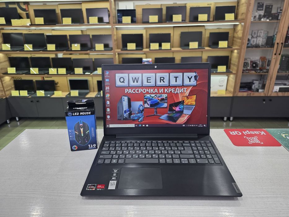 Шустрый ноутбук Lenovo (Ryzen 5 3500u, 8 Gb DDR4)