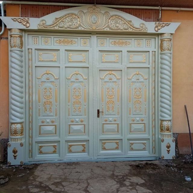 Yangi Darvoza temir eshiklar svarshik kraska xizmati
